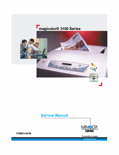 Konica Minolta QMS magicolor 3100 Konica Minolta QMS magicolor 3100 Service Manual